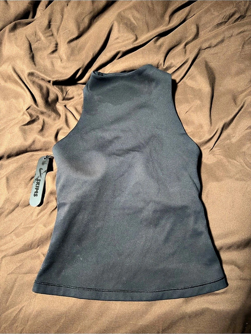 SKIMS Black Tank Top Size xxSmall NWT